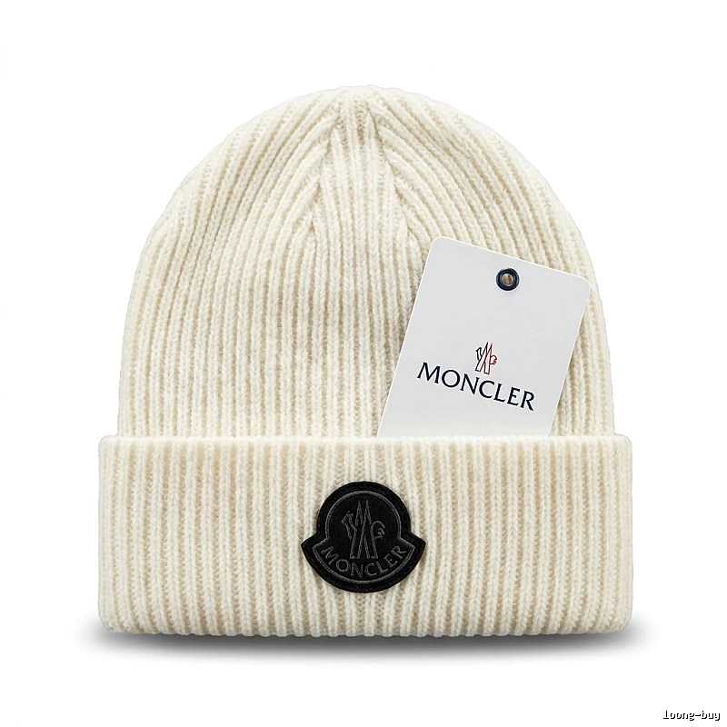 Moncler basic model simple off-white hat