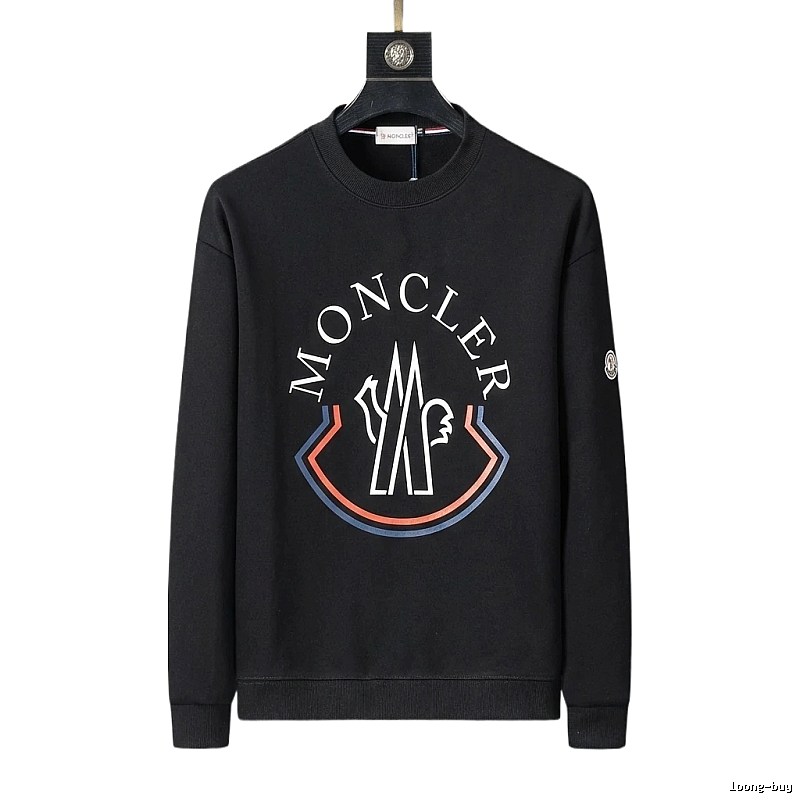Moncler Classic and Stylish Black Sweatshirt