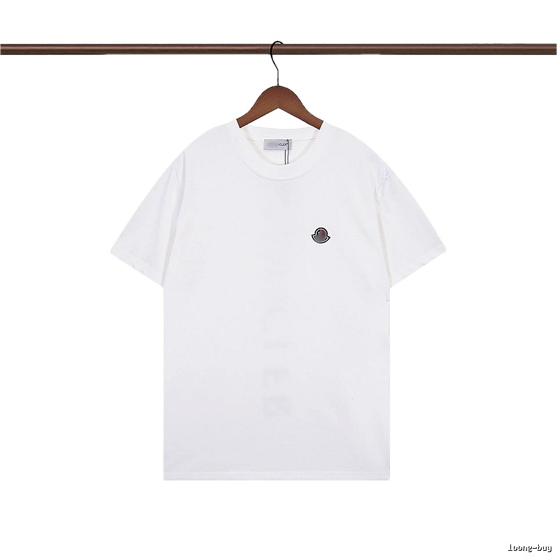 Moncler Classic Minimalist Style White Short-sleeve T-shirt