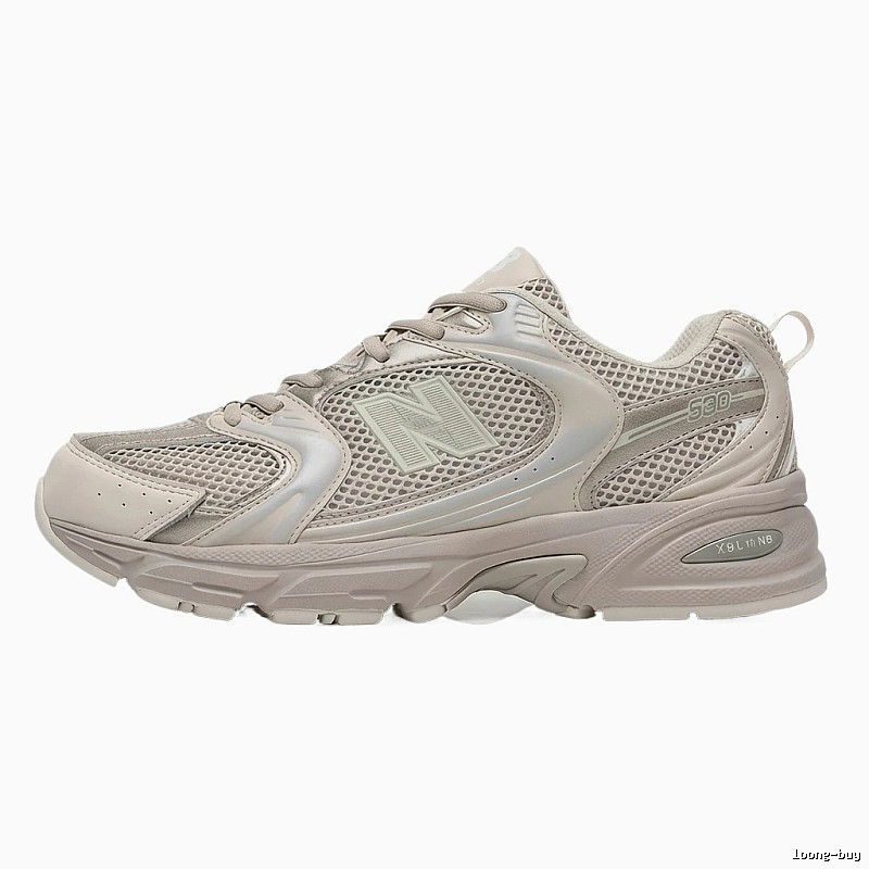 New Balance 530 retro style gray shoes