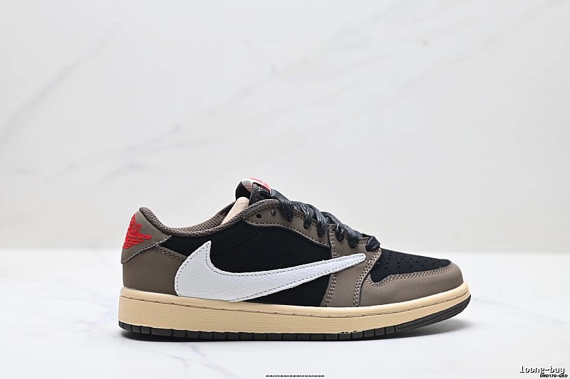 Nike Air Jordan 1 Retro Black-Brown Shoes