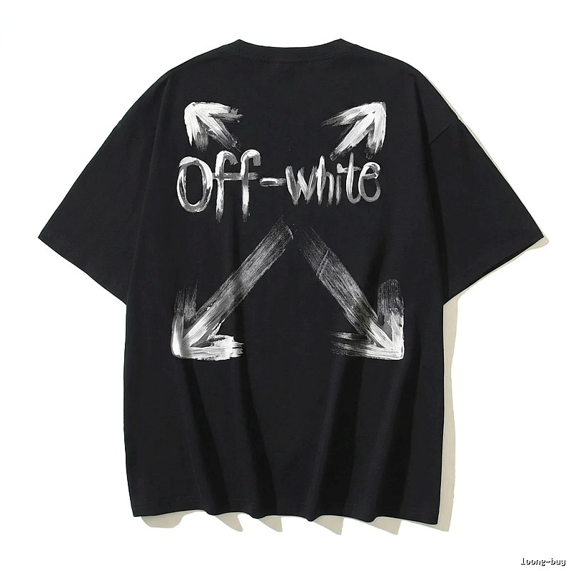 Off-White Arrow Print Black T-shirt