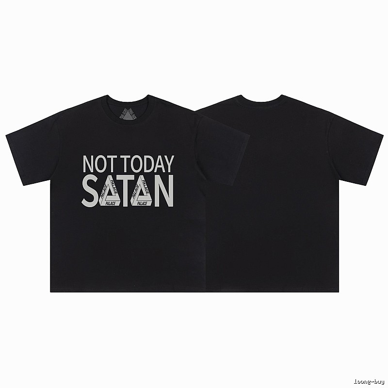 Palace Triangle Print Street Style Black T-Shirt