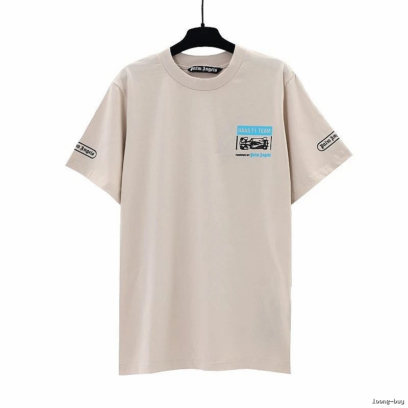 Palm Angels Daily Logo T-shirt White Palm Tree for City Outfits