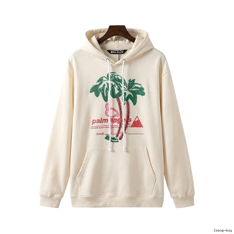 Palm Angels Printed Casual Hoodie