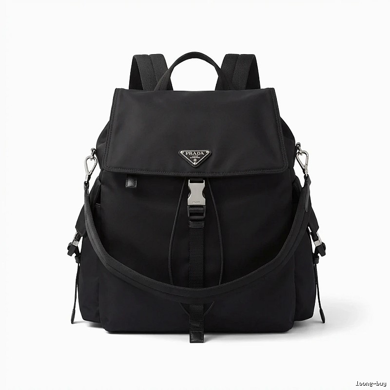Prada classic black backpack