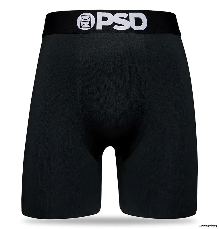 PSD Men's Simple Style Black Shorts