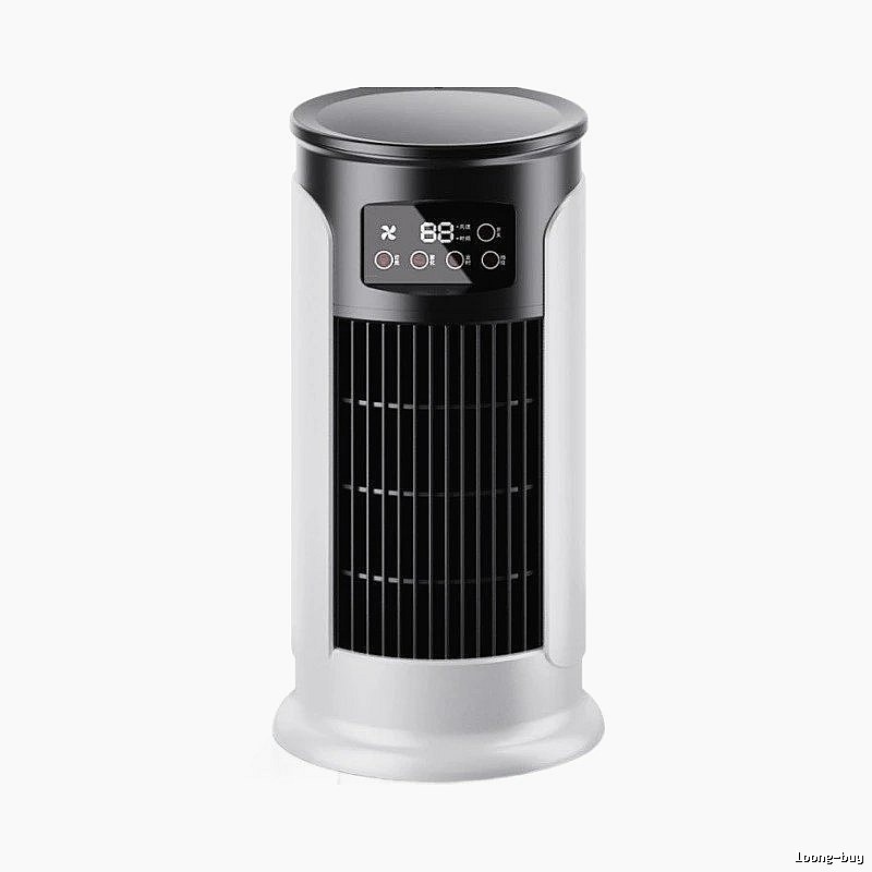Quiet Room Mini Air Cooler White English Packaging