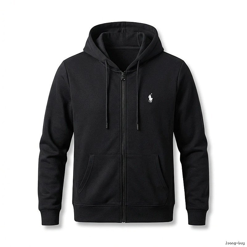 Ralph Lauren Black Label minimalist style hoodie