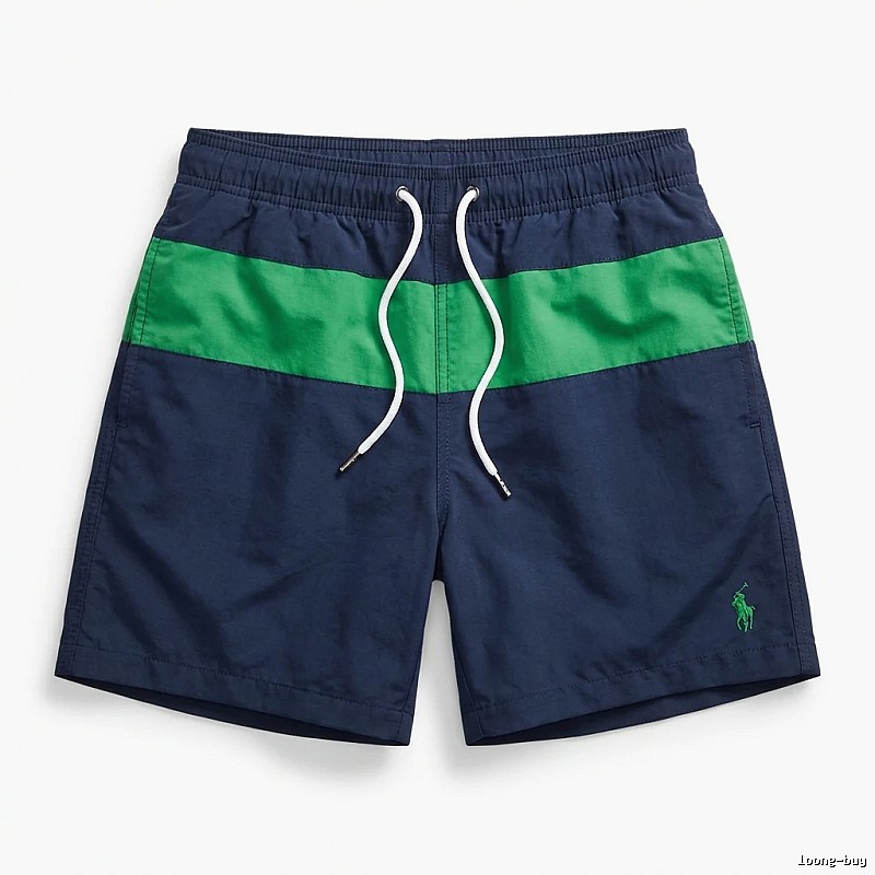 Ralph Lauren Color-Block Casual Shorts