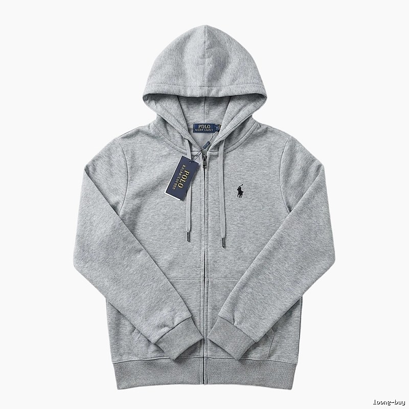 Ralph Lauren POLO series grey hoodie