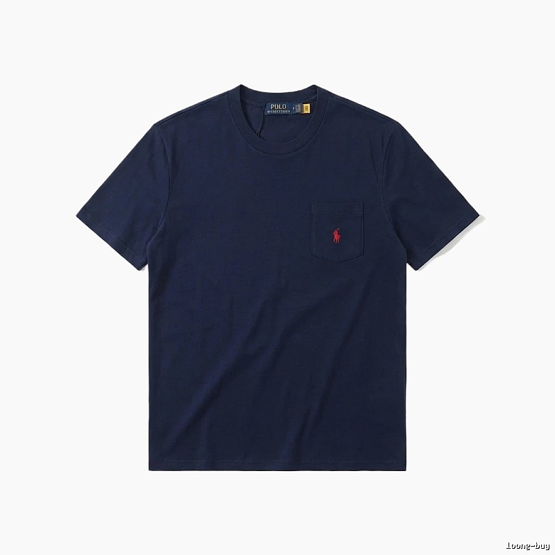 Ralph Lauren Polo simple navy blue T-shirt