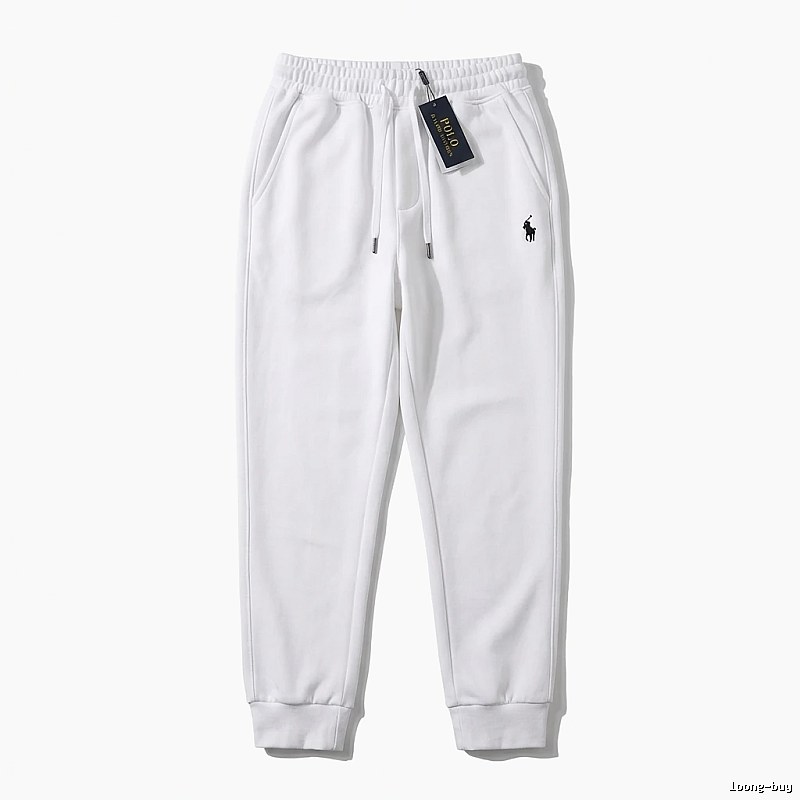 Ralph Lauren trendy brand white sweatpants