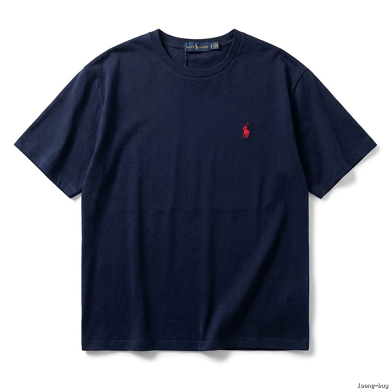Ralph Lauren's classic and simple style black T-shirt