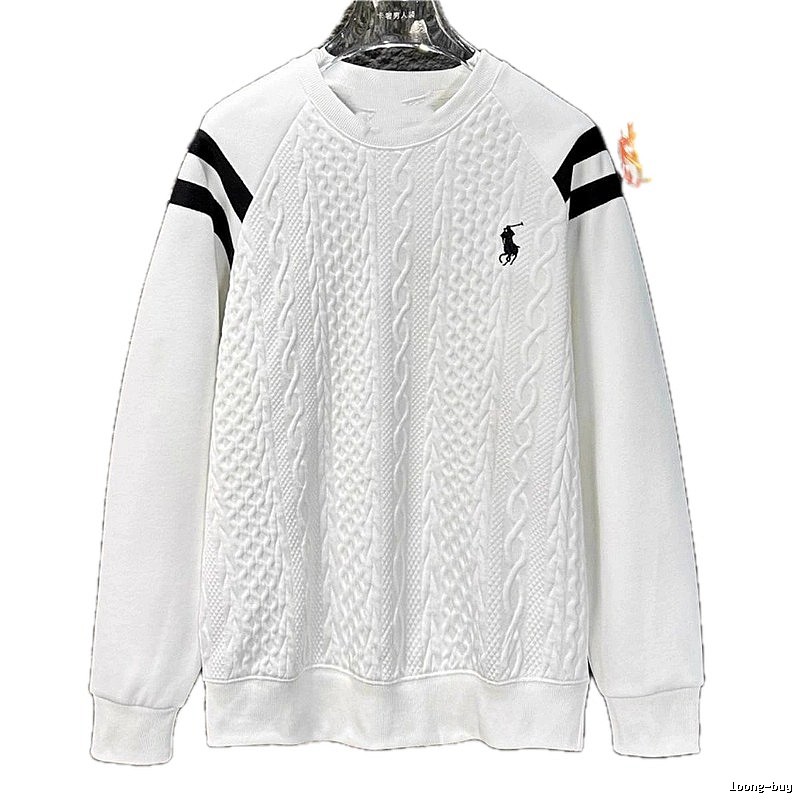 Ralph Lauren's classic white sweater