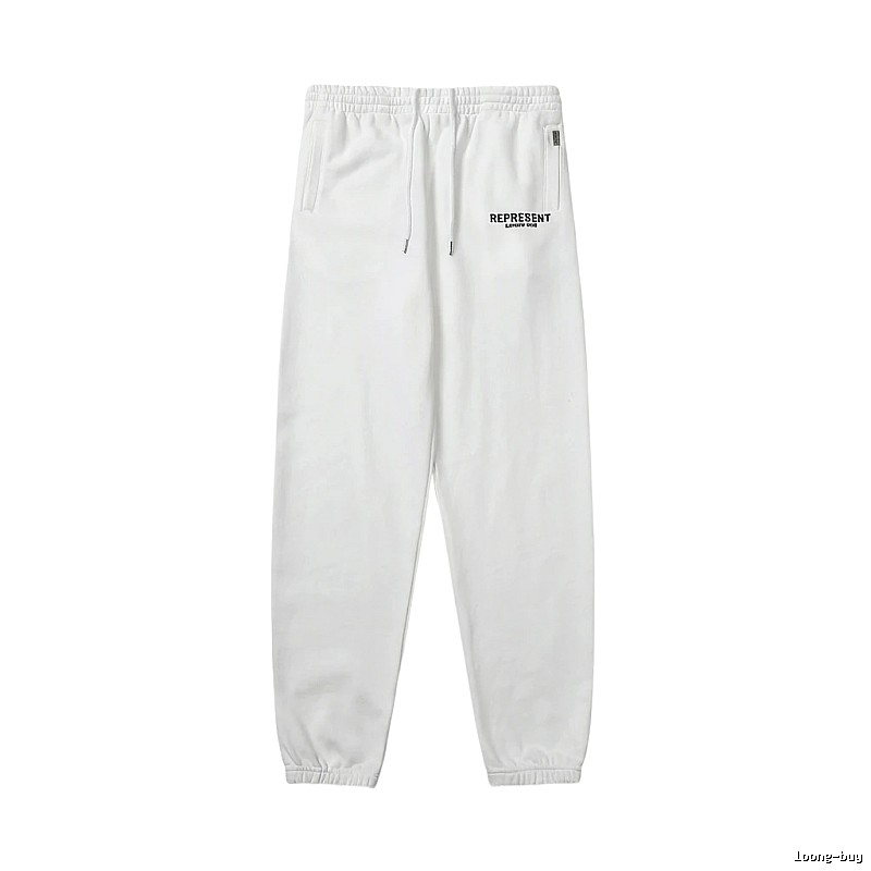 REPRESENT Basic White Sweatpants