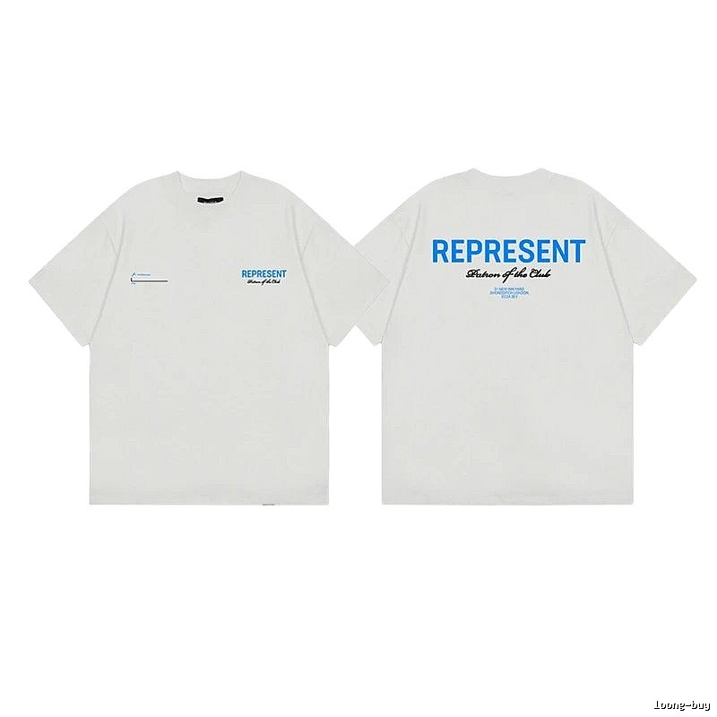 Represent Club High Street Style White T-Shirt