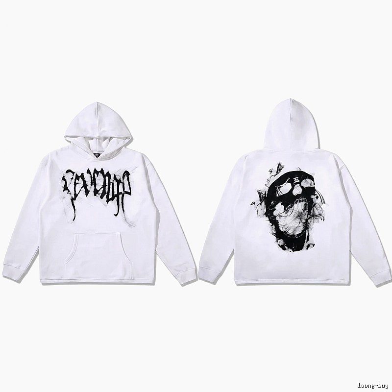 Revenge dark - style white hoodie