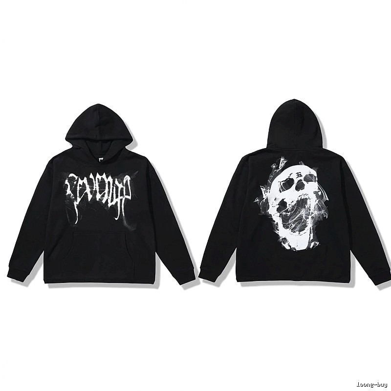 Revenge Skull Dark Style Hoodie