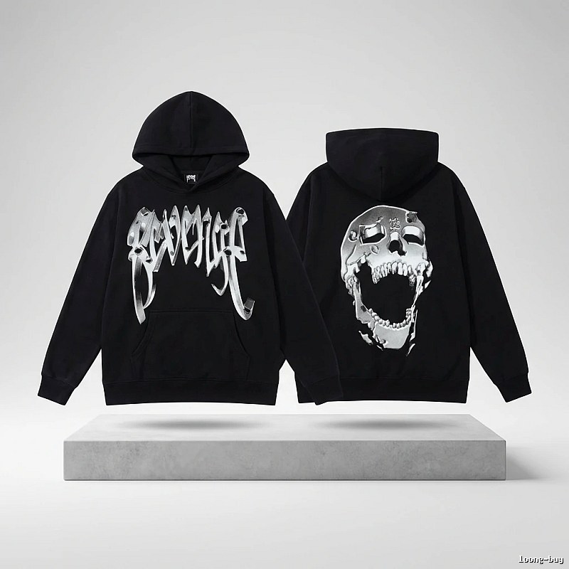 Revenge Skull Dark Style Hoodie