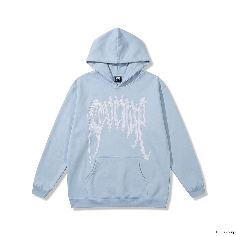 Revenge trendy and cool style light blue sweatshirt