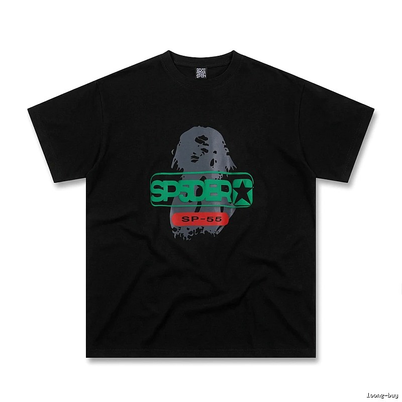 Sp5der Dark Cool Trend Short Sleeve