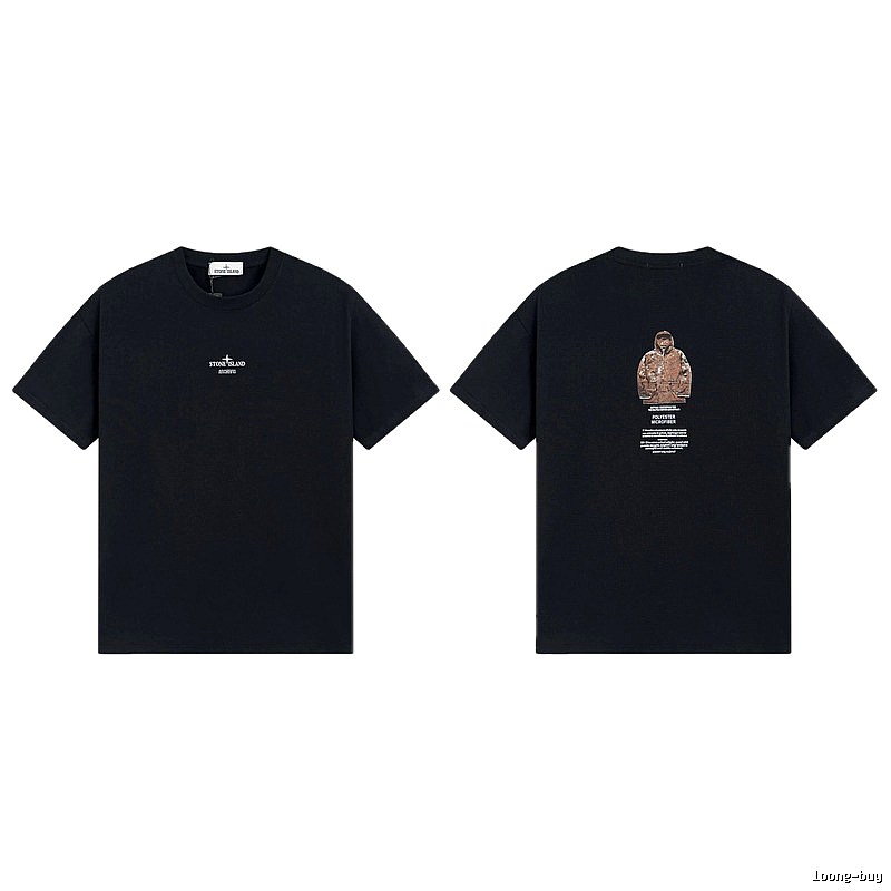 Stone Island Archive Series Street Style Black T-Shirt