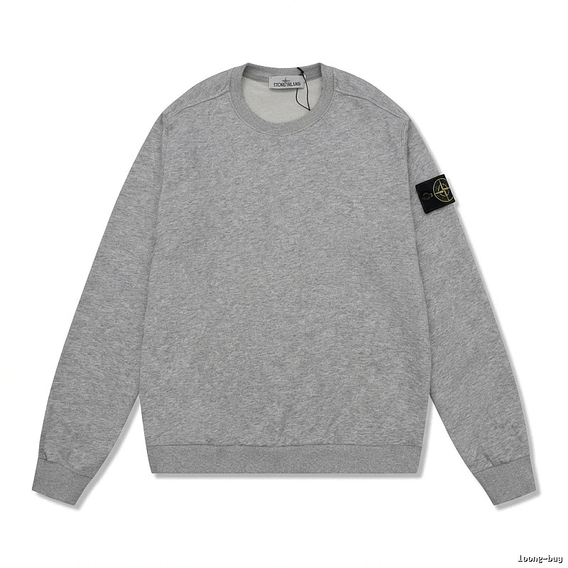Stone Island basic grey sweatshirt