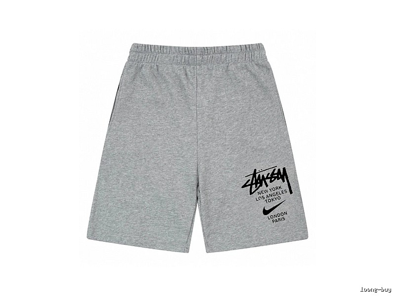Stussy Co-branded Sporty Grey Shorts