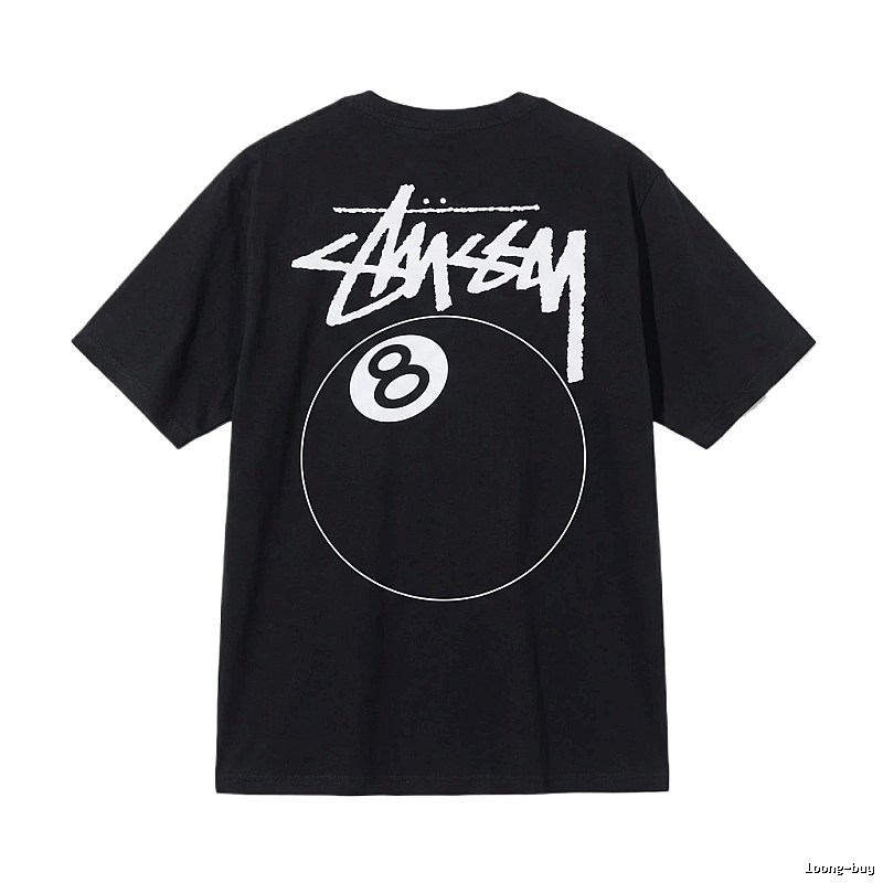 Stussy No. 8 Ball Style Black T-shirt