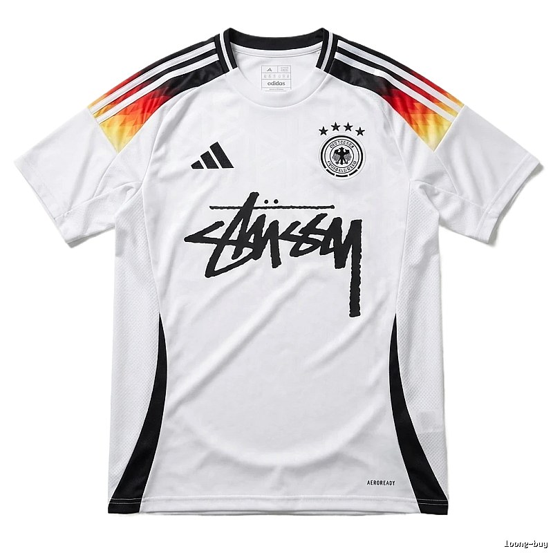 Stussy sporty white jersey