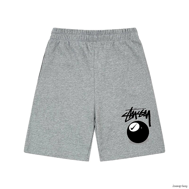 Stussy trendy and cool style gray shorts