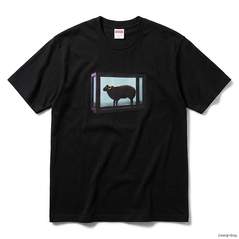 Supreme Art Style Black T-shirt