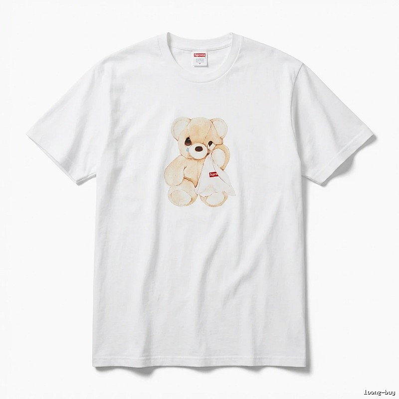 Supreme Bear Trend Brand White T-shirt