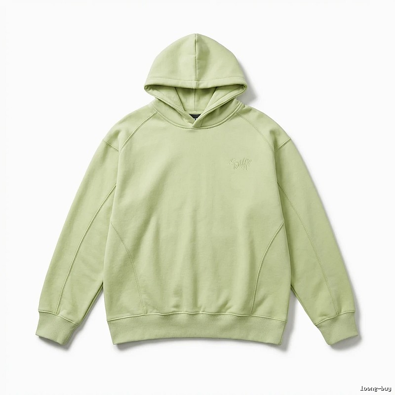 SynaWorld Hooded Minimalist Style Sweatshirt