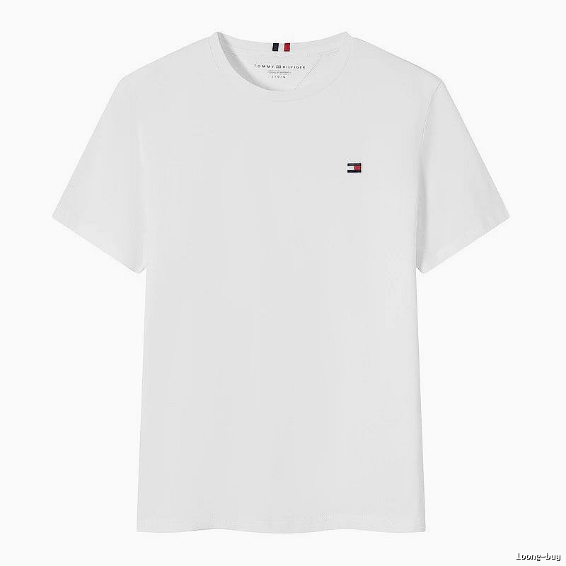 Tommy Hilfiger White Logo T-Shirt Travel Styling