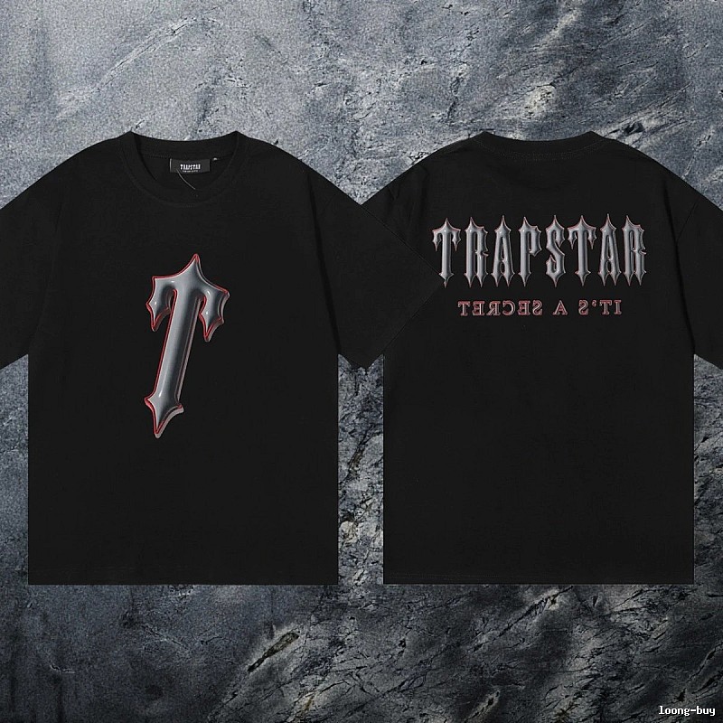 Trapstar Classic Keys graphic T-shirt Black White Key with Travel-Friendly Style