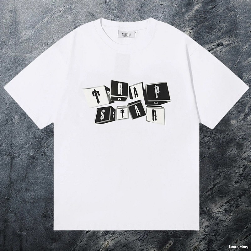 Trapstar Easy Match Keys graphic T-shirt Black White Key for Leisure Wear
