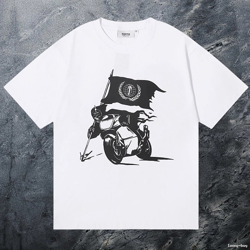 Trapstar Gift Ready Keys graphic T-shirt Black White Key with Standout Detail