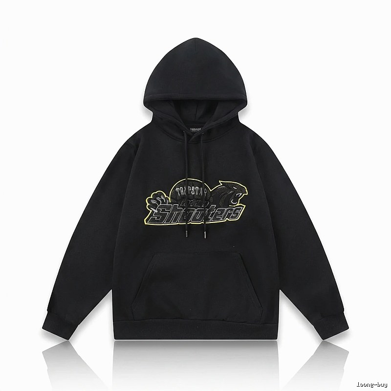 Trapstar Print Trendy and Cool Black Sweatshirt