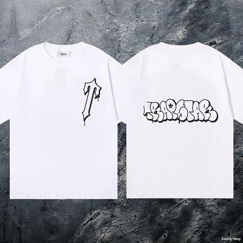 Trapstar Weekend Keys graphic T-shirt Black White Key for Weekend Wear