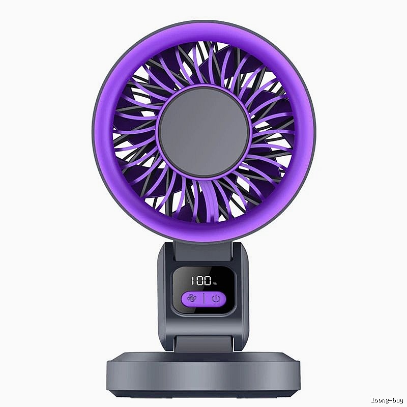Travel Cooling Desktop Cooling Fan Gray Standard Airflow