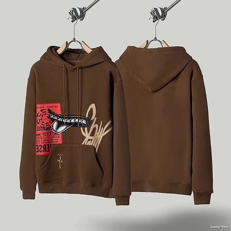 Travis Scott Streetwear Graphic hoodie Green Printed Graphics with Logo Accent