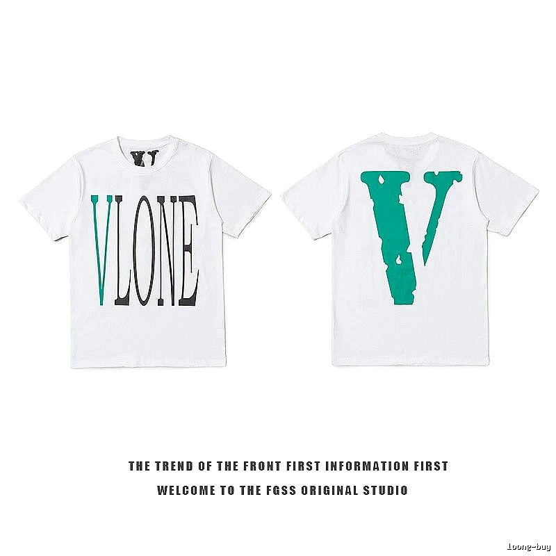 Vlone Resort Logo T-shirt Black Purple Vlone for Travel Looks