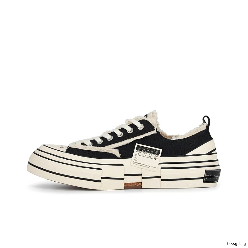 Xvessel vulcanized retro-style skate shoes