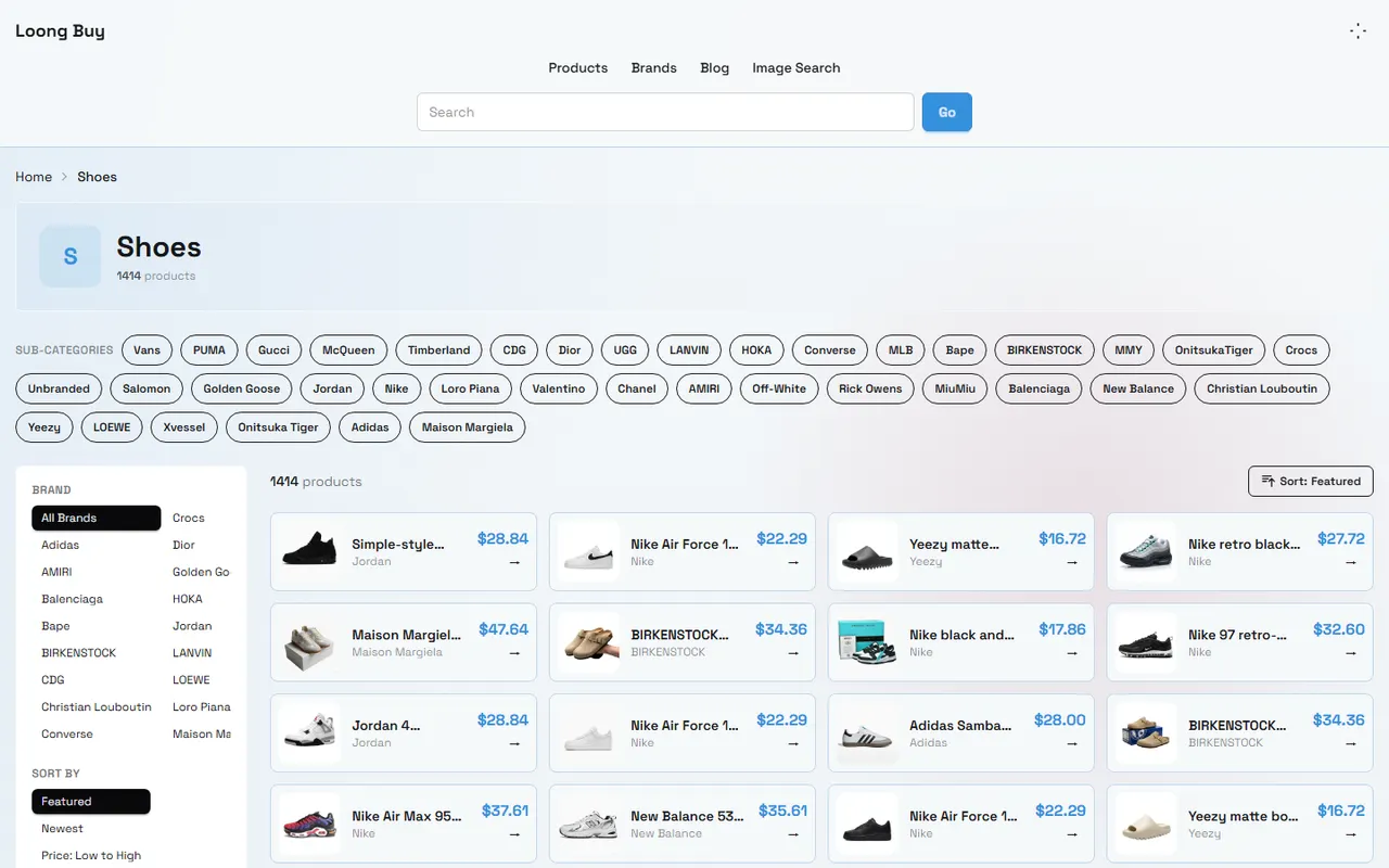 loongbuy Wide-Fit Shoe Shipping Guide visual guide for loongbuy